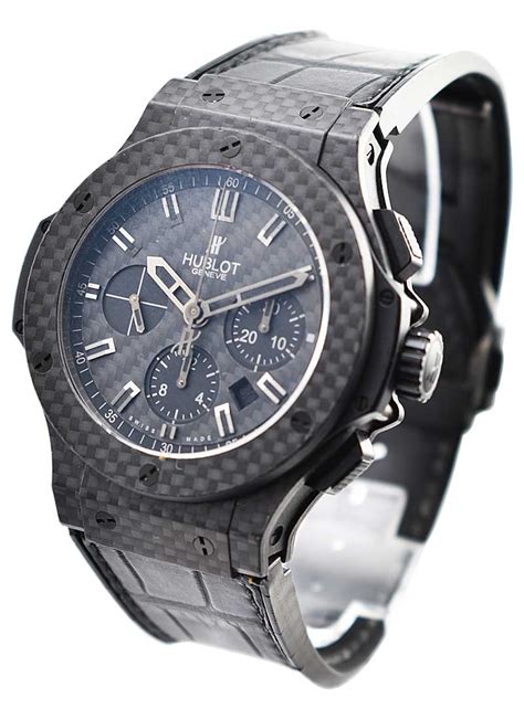 hublot big bang all black carbon|hublot big bang carbon fiber.